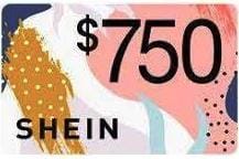 $750 Shein Gift Card